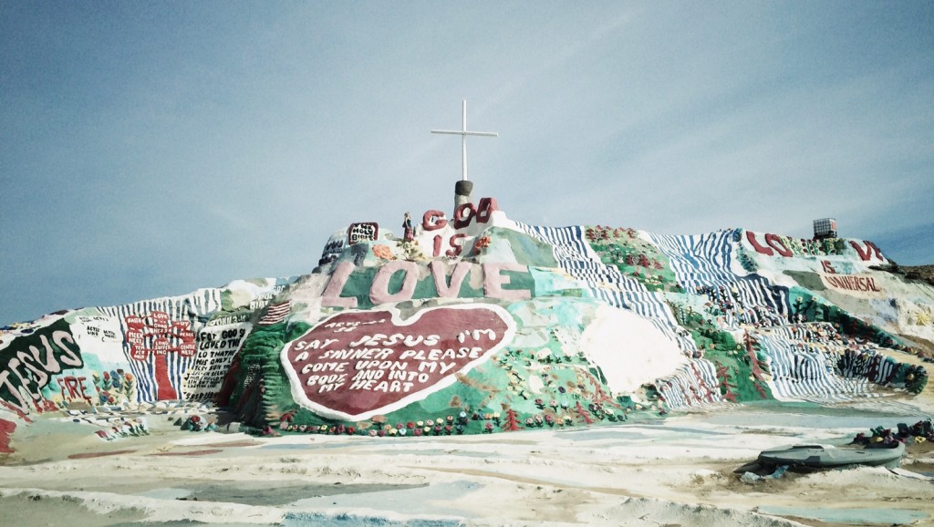 Image of Salvation Mountain by Andy Bondurant in California