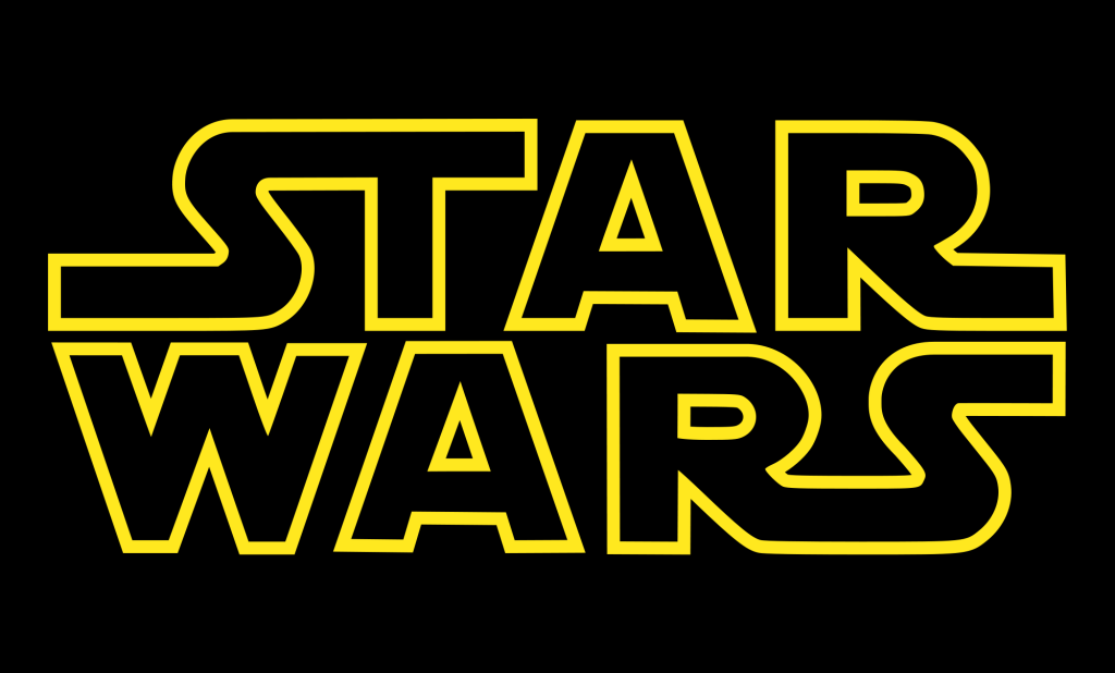 Star Wars logo from 1977 Star Wars A New Hope DVD
