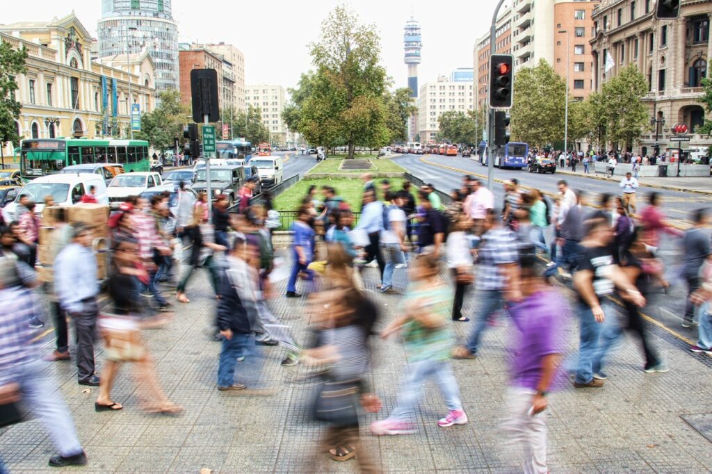 In 1 Samuel we learn to be more than a drop in the bucket. City Crowd of people by Mauro Mora on UnSplash